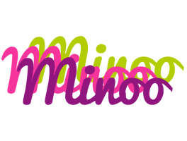 Minoo flowers logo