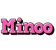 Minoo girlish logo