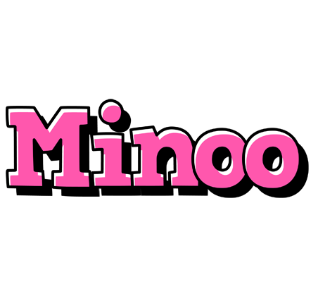 Minoo girlish logo