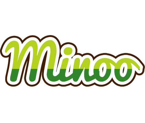 Minoo golfing logo