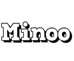 Minoo snowing logo