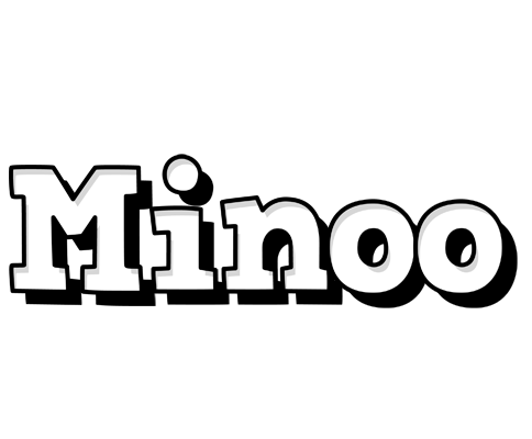 Minoo snowing logo