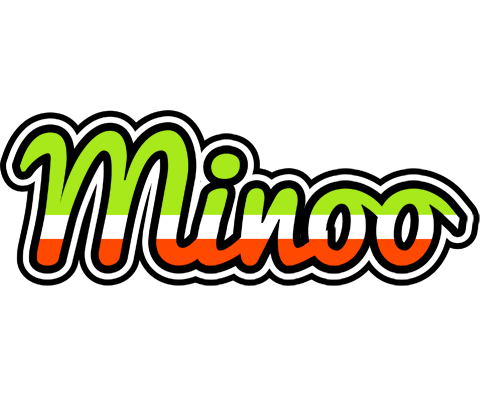 Minoo superfun logo