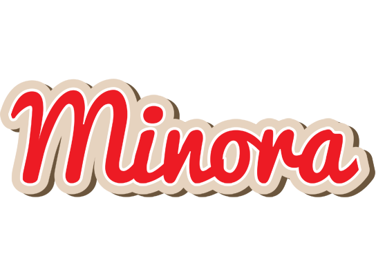 Minora chocolate logo