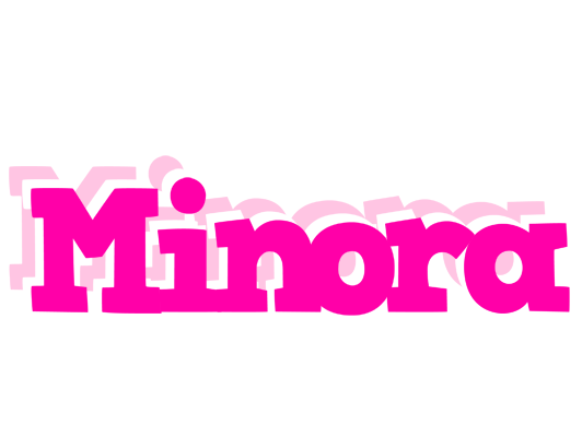 Minora dancing logo