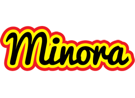 Minora flaming logo