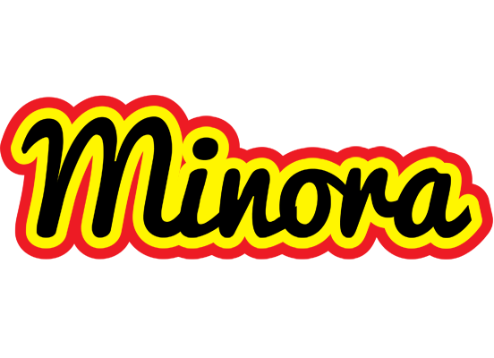 Minora flaming logo
