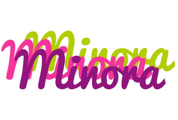 Minora flowers logo