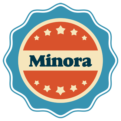 Minora labels logo