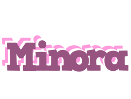 Minora relaxing logo