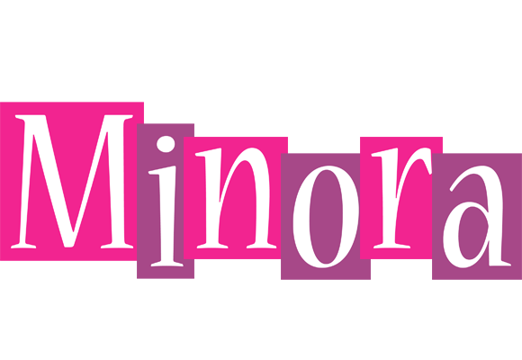 Minora whine logo