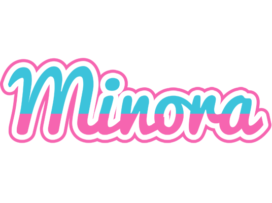 Minora woman logo