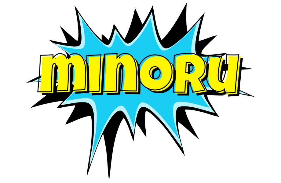 Minoru amazing logo