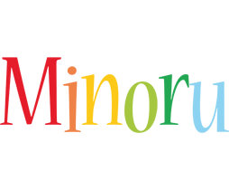 Minoru birthday logo