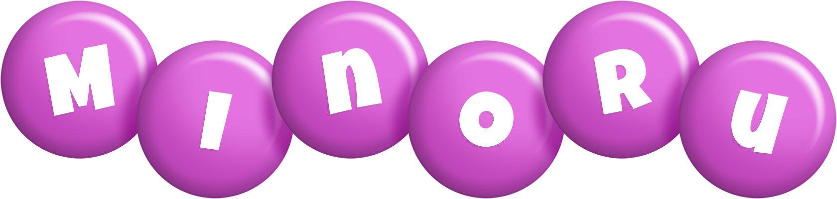 Minoru candy-purple logo