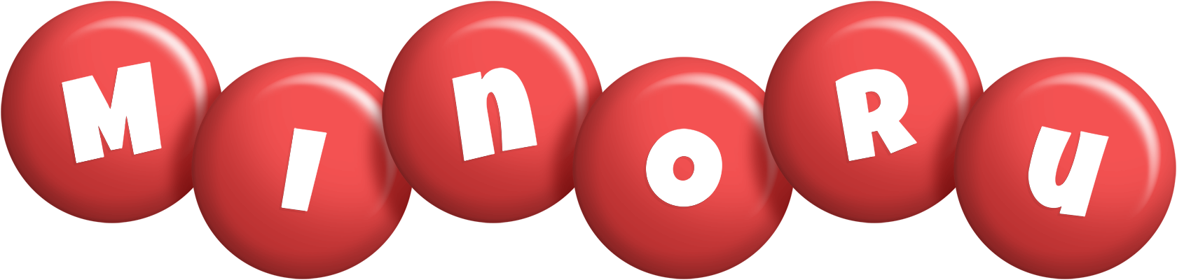 Minoru candy-red logo