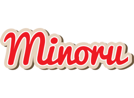 Minoru chocolate logo