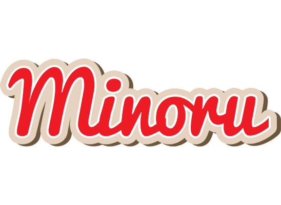 Minoru chocolate logo