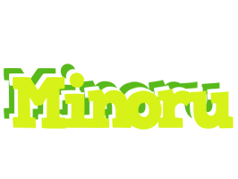 Minoru citrus logo