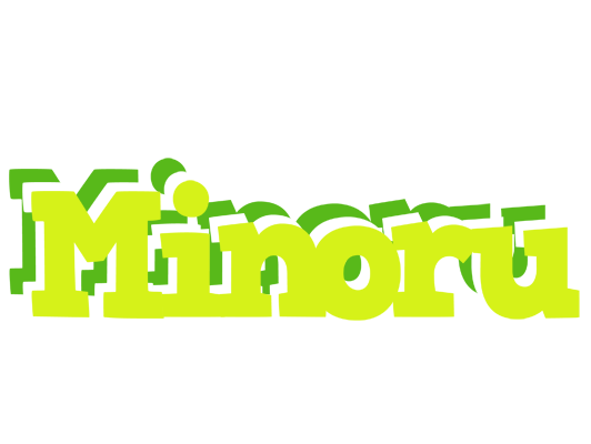 Minoru citrus logo