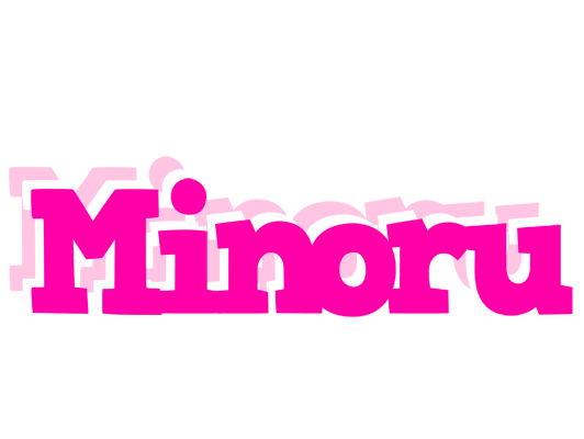 Minoru dancing logo