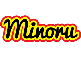 Minoru flaming logo