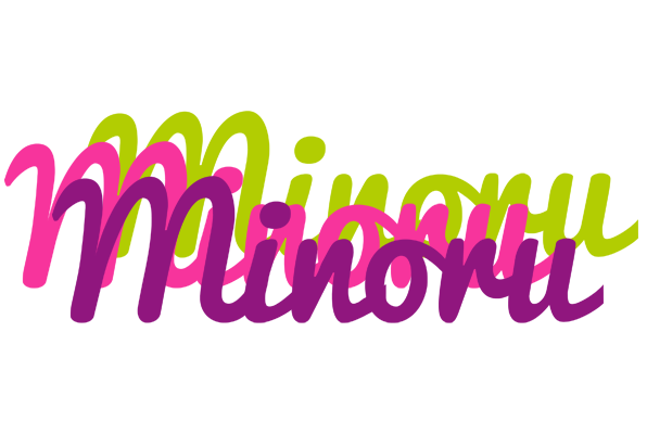 Minoru flowers logo