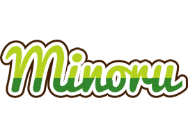 Minoru golfing logo