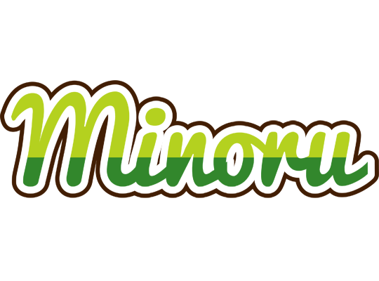 Minoru golfing logo