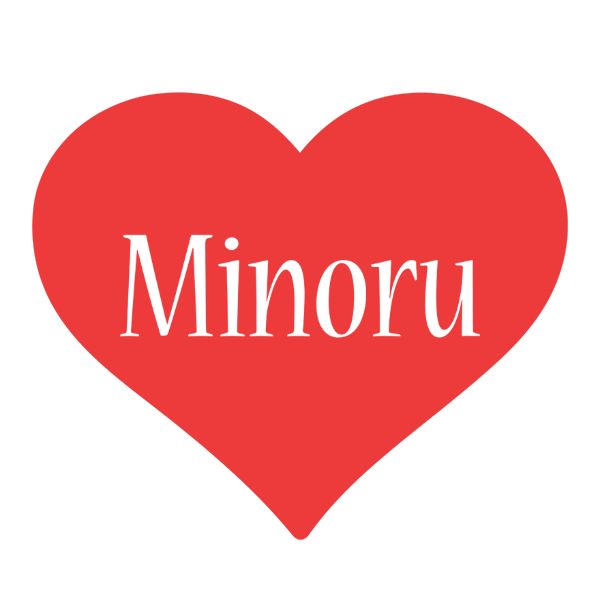 Minoru love logo