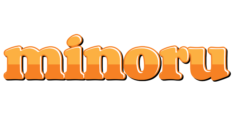 Minoru orange logo