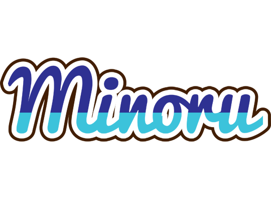 Minoru raining logo