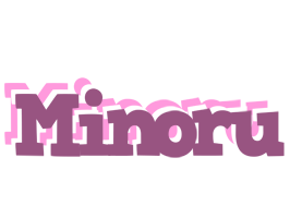 Minoru relaxing logo