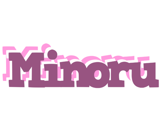 Minoru relaxing logo