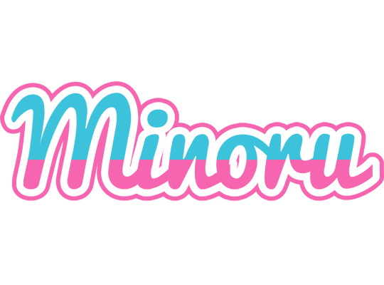 Minoru woman logo