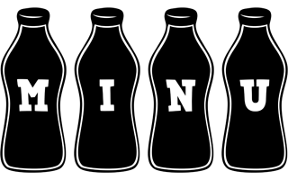 Minu bottle logo
