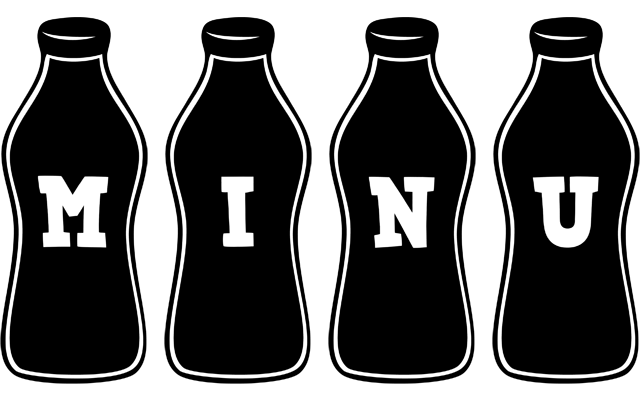 Minu bottle logo
