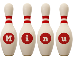 Minu bowling-pin logo