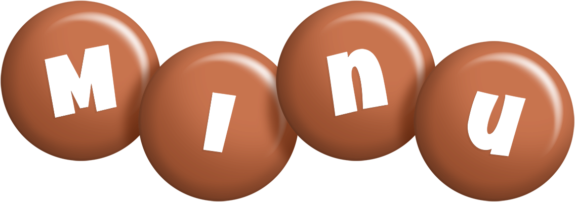 Minu candy-brown logo