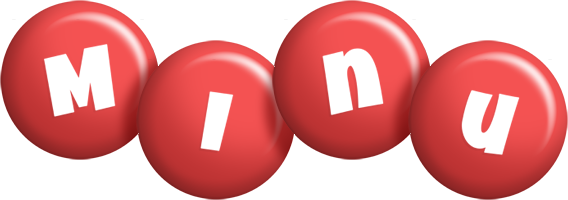 Minu candy-red logo