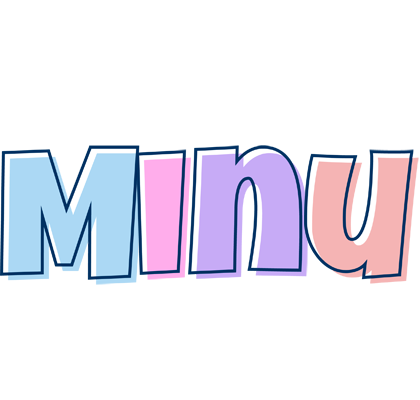 Minu pastel logo