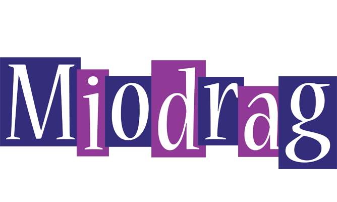 Miodrag autumn logo