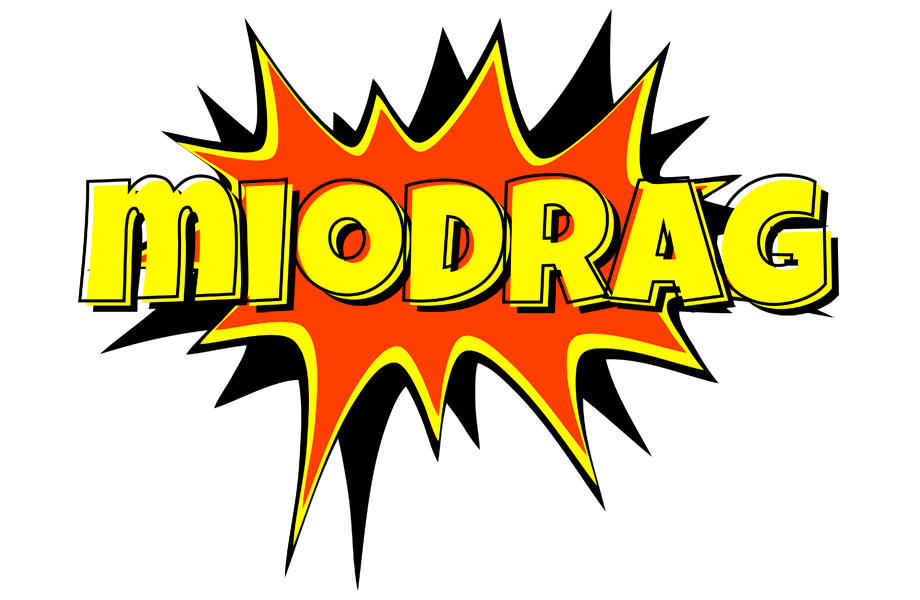 Miodrag bazinga logo