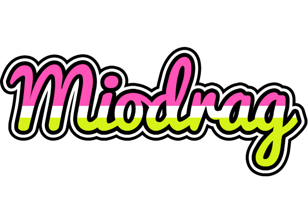 Miodrag candies logo