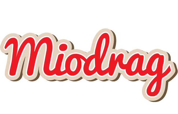 Miodrag chocolate logo
