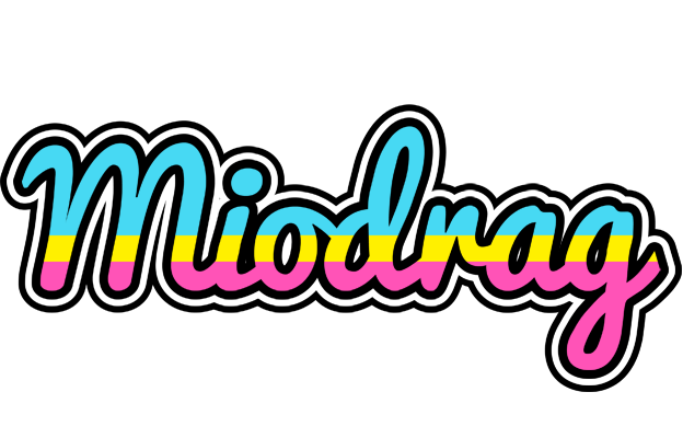Miodrag circus logo