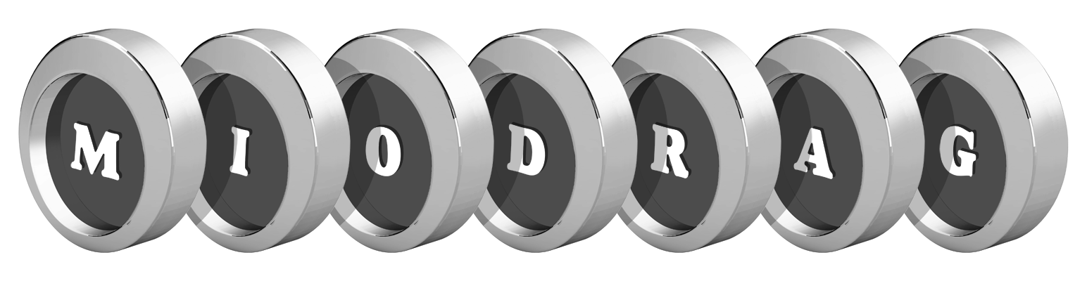 Miodrag coins logo