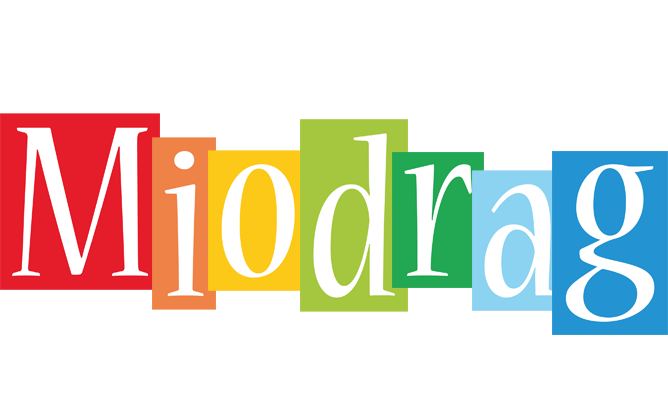 Miodrag colors logo