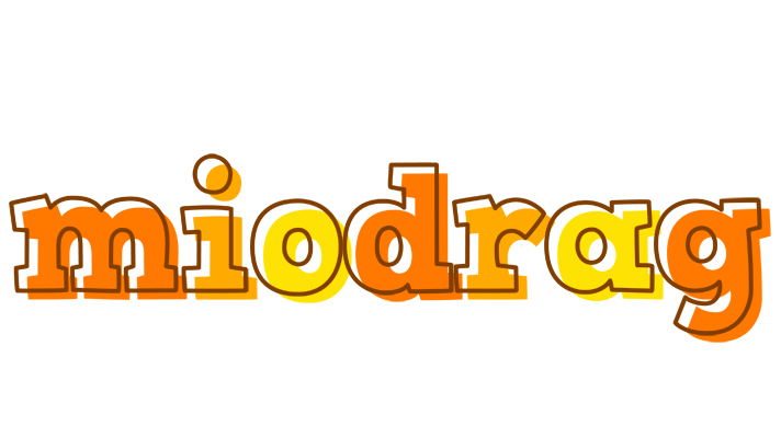 Miodrag desert logo