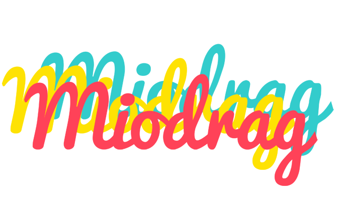 Miodrag disco logo